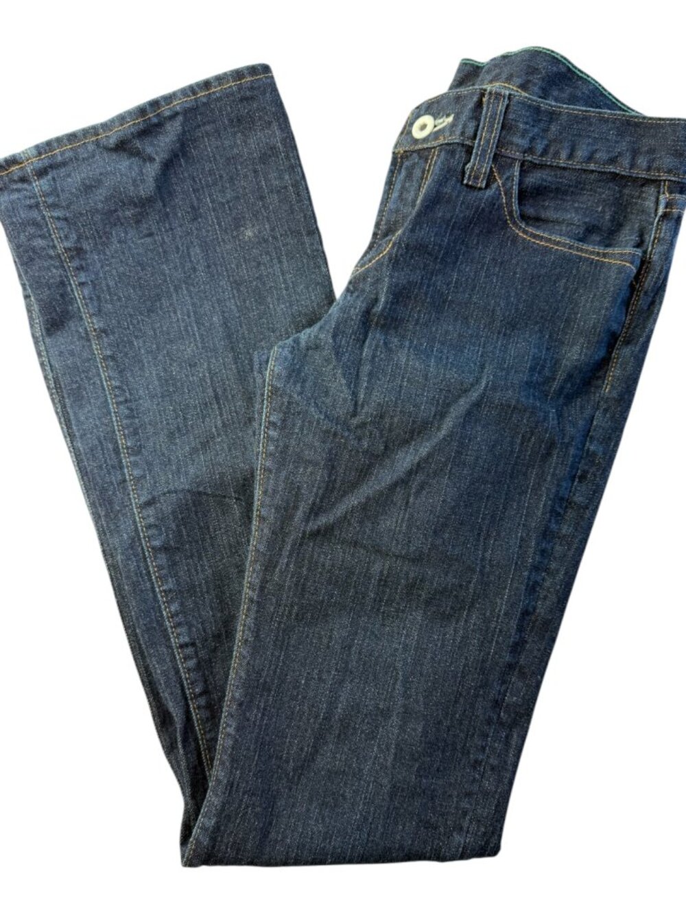 LOOMSTATE Organic Cotton Dark Blue Jeans Denim Size Women's 28 Kharma